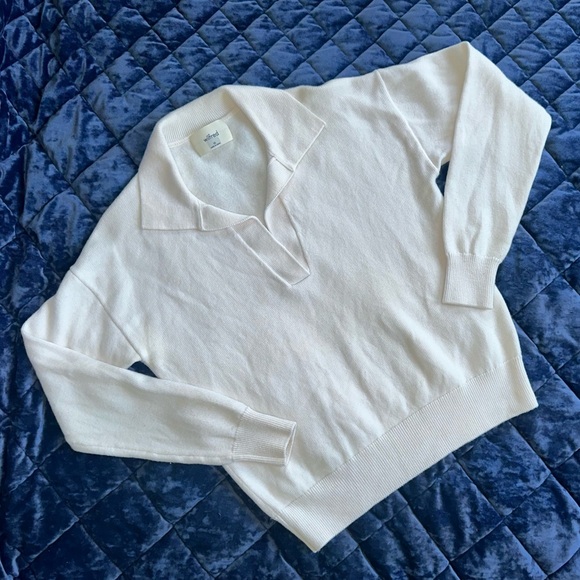 Aritzia wilfred polo sweater - Picture 3 of 10